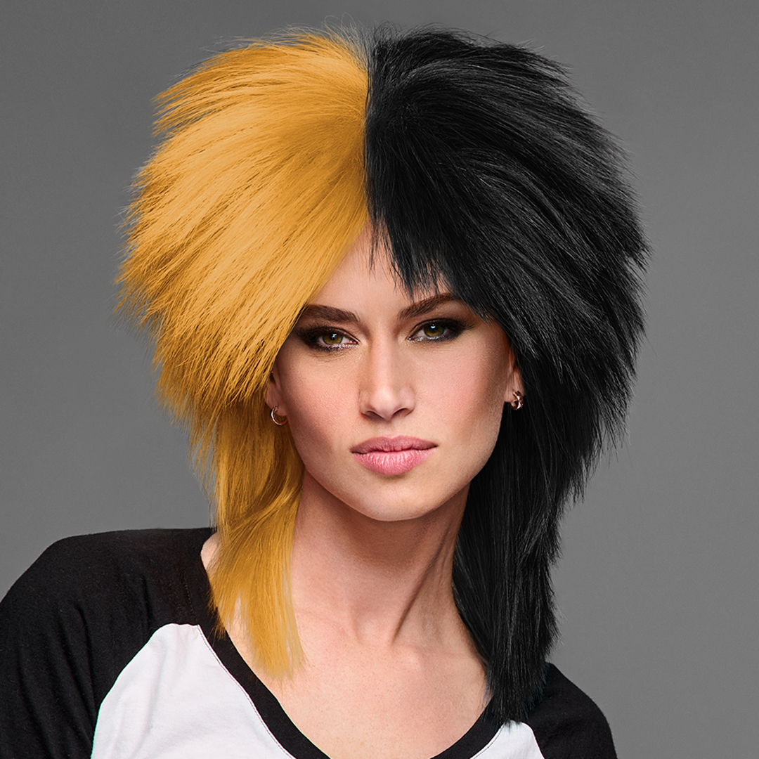 SW_MISSOURI BLACK&GOLD SPIKY WIG-GOLD 124 & BLACK_female (1)